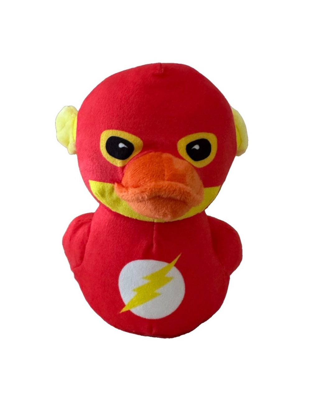 DC Justice League The Flash Duck Plush Stuffed Animal Toy 7” NWT